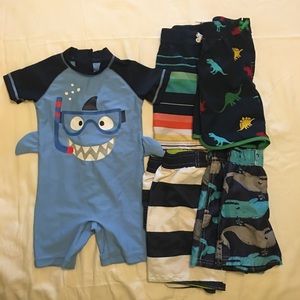 2T Boy Swimsuit LOT